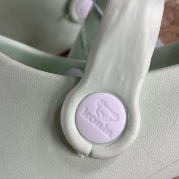 🐱 2 /$15 Mix & Match NWT Koala Toddler Kids EVA Cloud Slide Sandals Mint Green - Picture 5 of 7